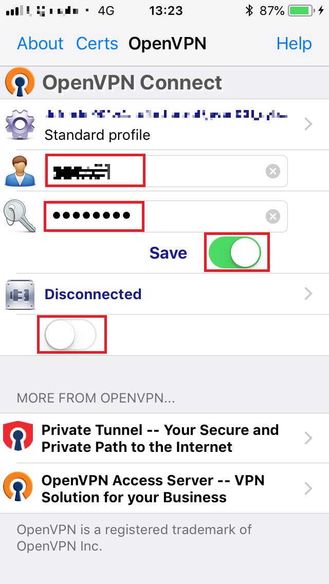 free OpenVPN Client 2.6.6 for iphone download